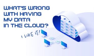 illustration of cloud computing